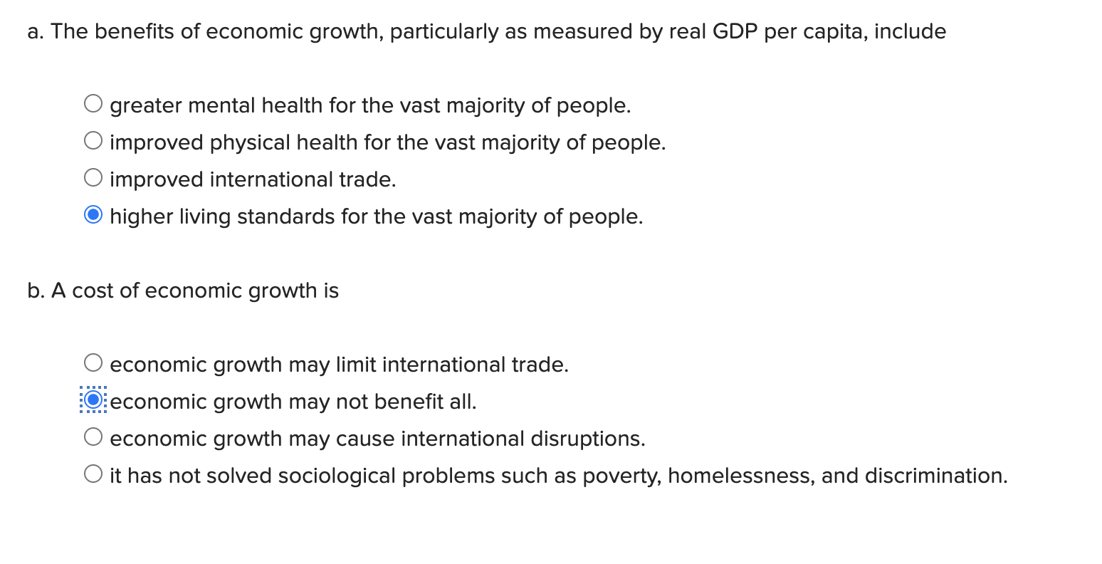 solved-a-the-benefits-of-economic-growth-particularly-as-chegg