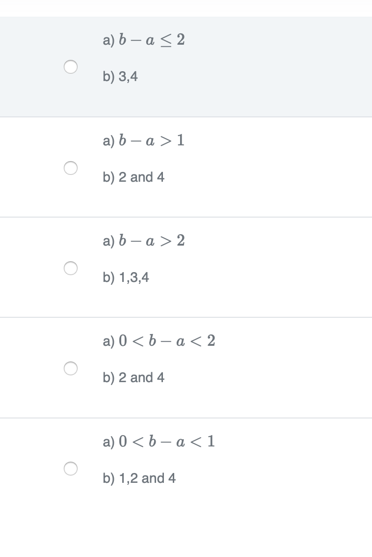 Solved A) Determine The Difference Between B And A (i.e. B – | Chegg.com