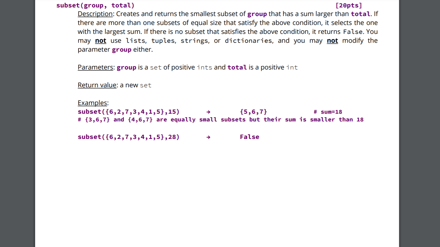 Need these functions coded in python (3). Please | Chegg.com