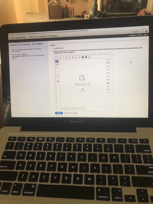 Solved Problem 12 13-Enhanced- with Feedbeck Marvin JS | Chegg.com