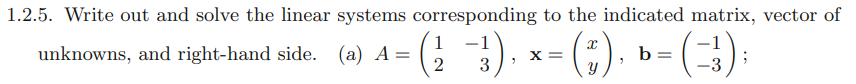 Solved How do you solve this problem? - Linear Algebra ( | Chegg.com