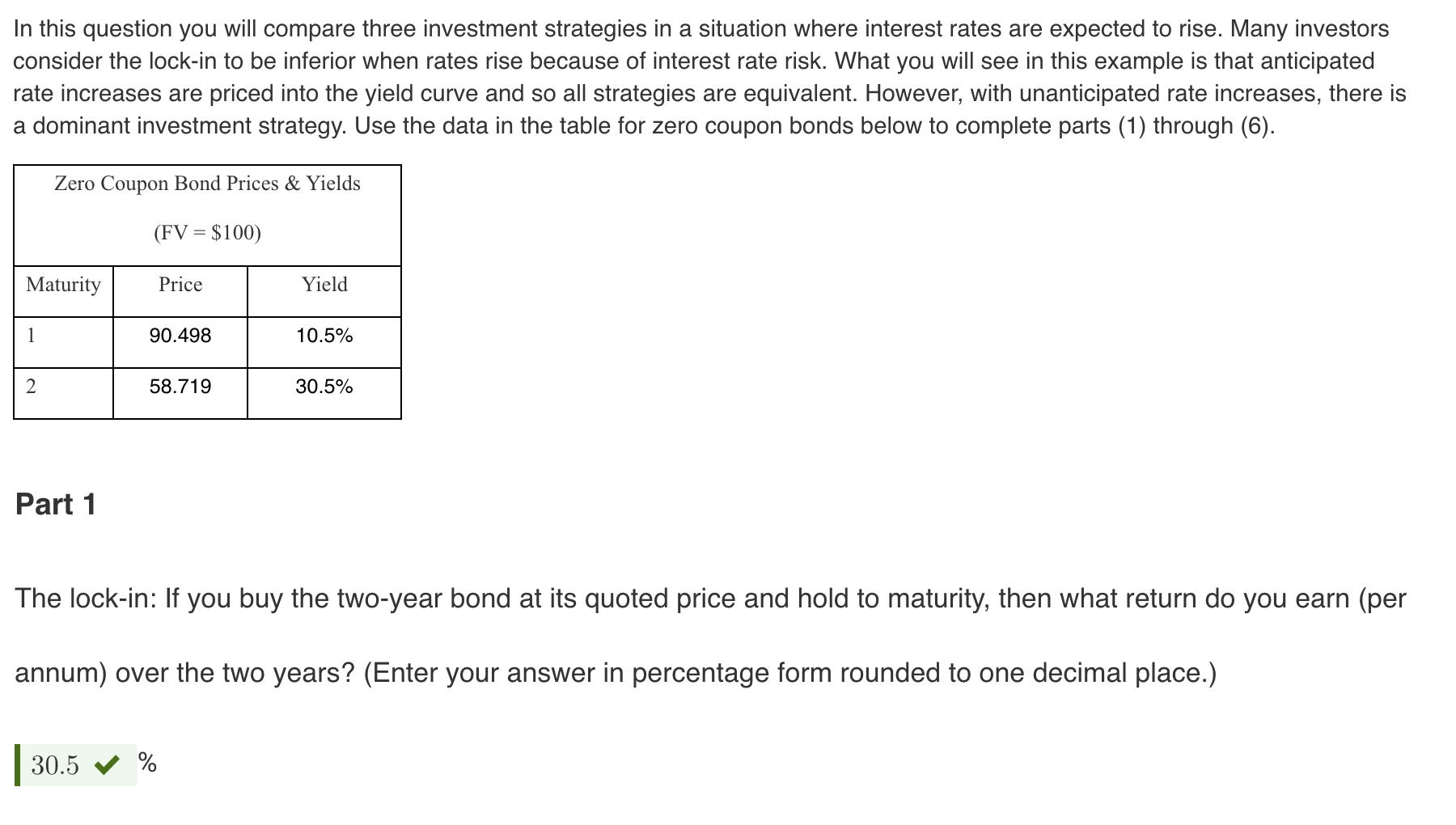 Solved In This Question You Will Compare Three Investment | Chegg.com