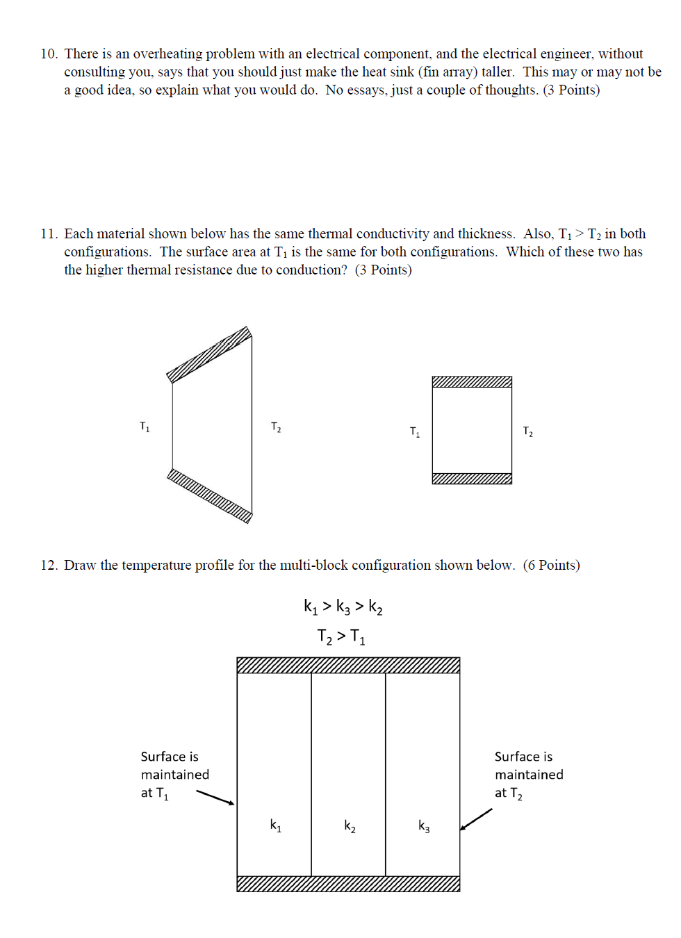 Solved 10. There is an overheating problem with an