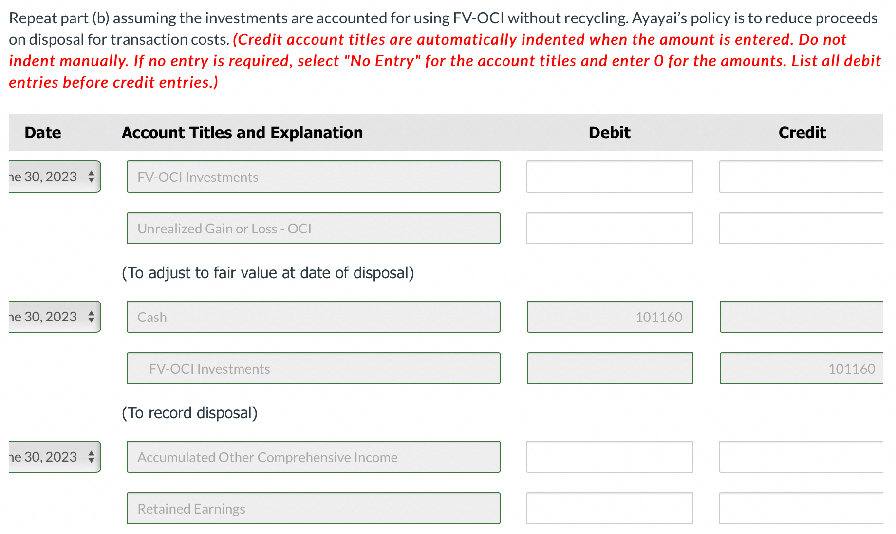 Solved Ayayai Limited, a public company that follows IFRS | Chegg.com