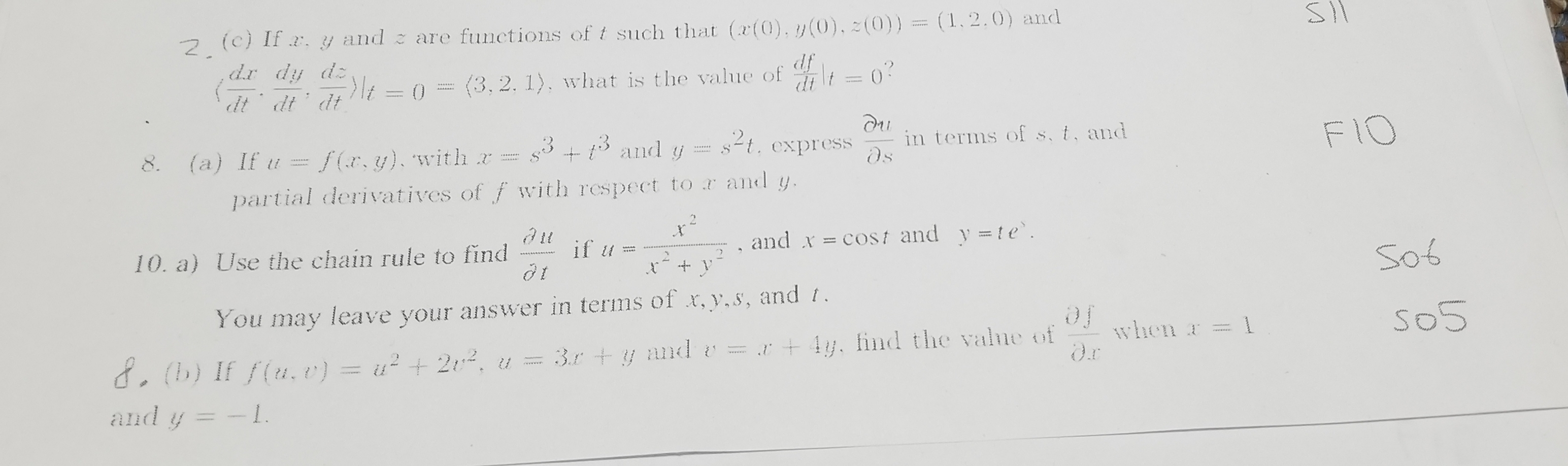 Solved S11 If X Y And Z Are Function Such That X 0 Y Chegg Com