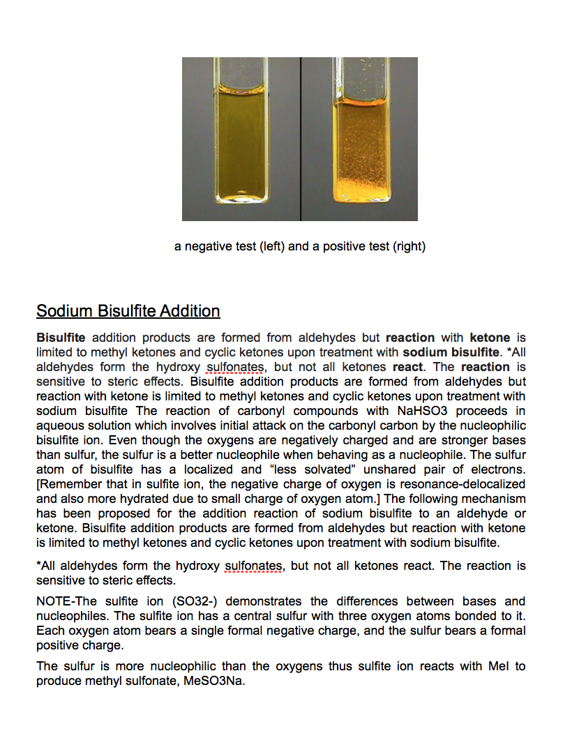ORGANIC FUNCTIONAL GROUP TEST Bromine Test In organic