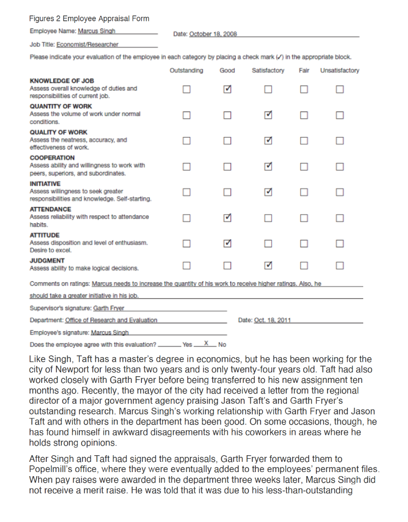 research project on performance appraisal