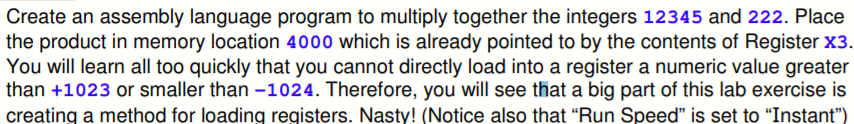 Solved Create an assembly language program to multiply | Chegg.com