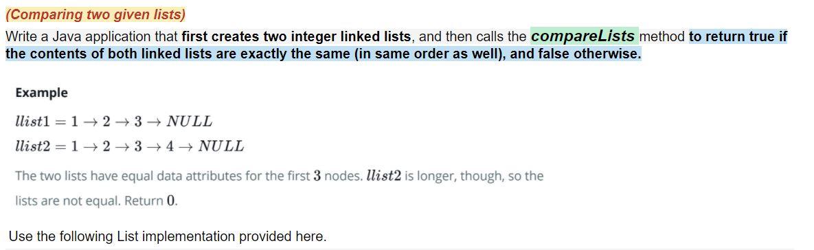 Solved public class ListNode { private T data; | Chegg.com