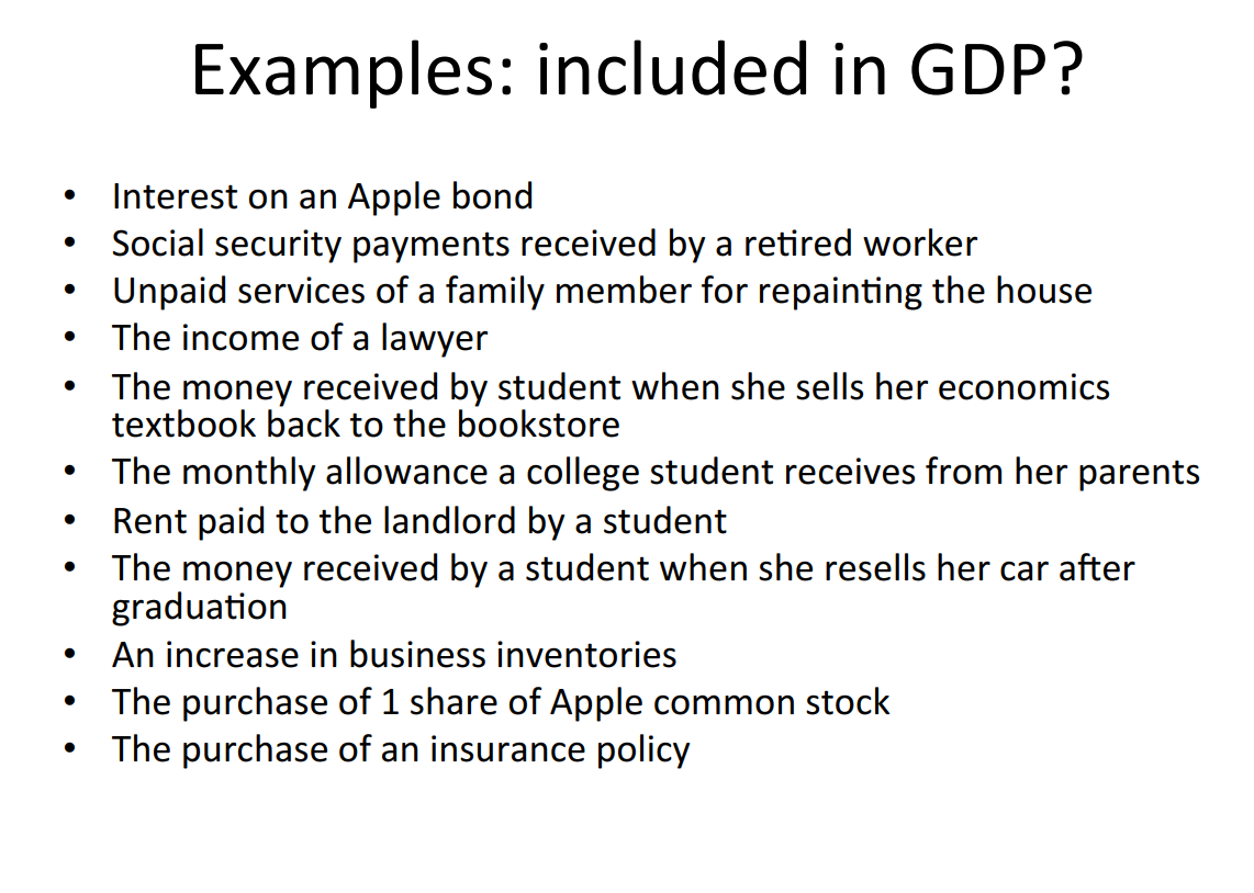 What Government Spending Is Included In Gdp