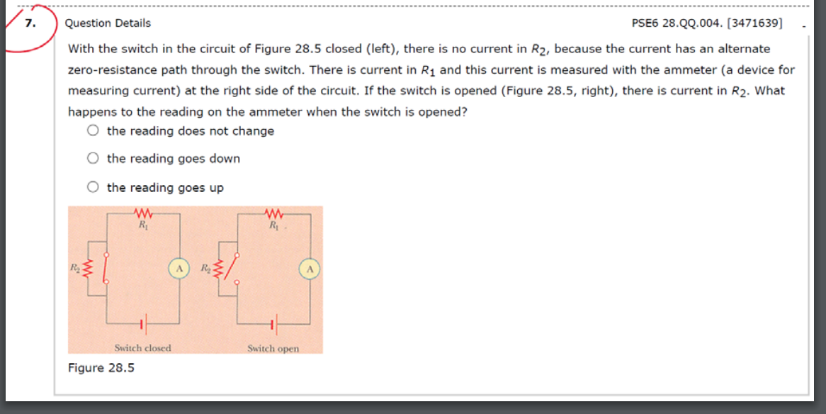 Solved 7. Question Details PSE6 28.QQ.004. (3471639) With | Chegg.com
