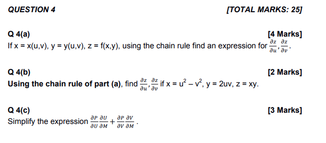 Solved Question 4 Total Marks 25 Q4 A 4 Marks If X Chegg Com