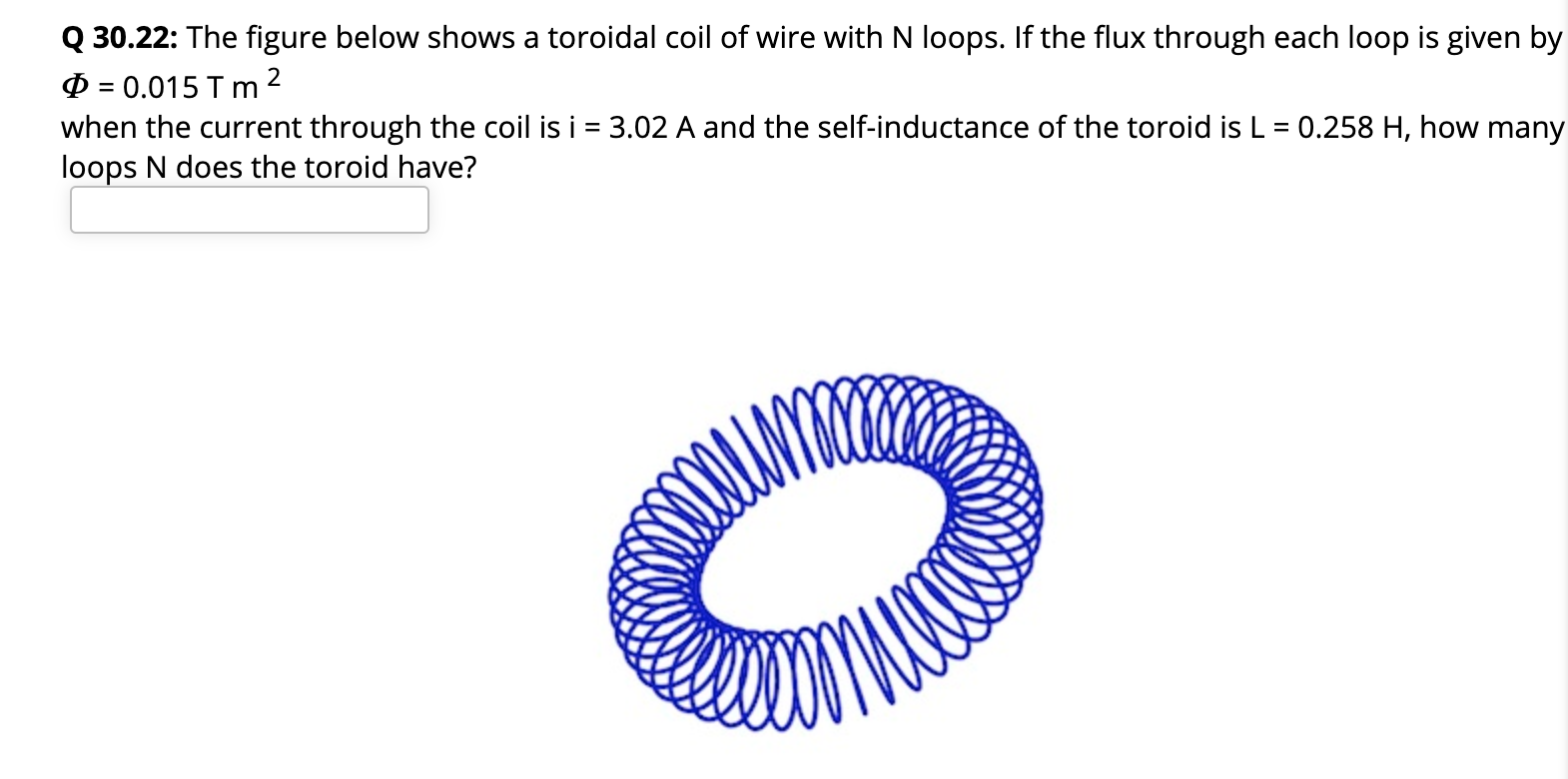 Solved Q 3022 The Figure Below Shows A Toroidal Coil Of 3809