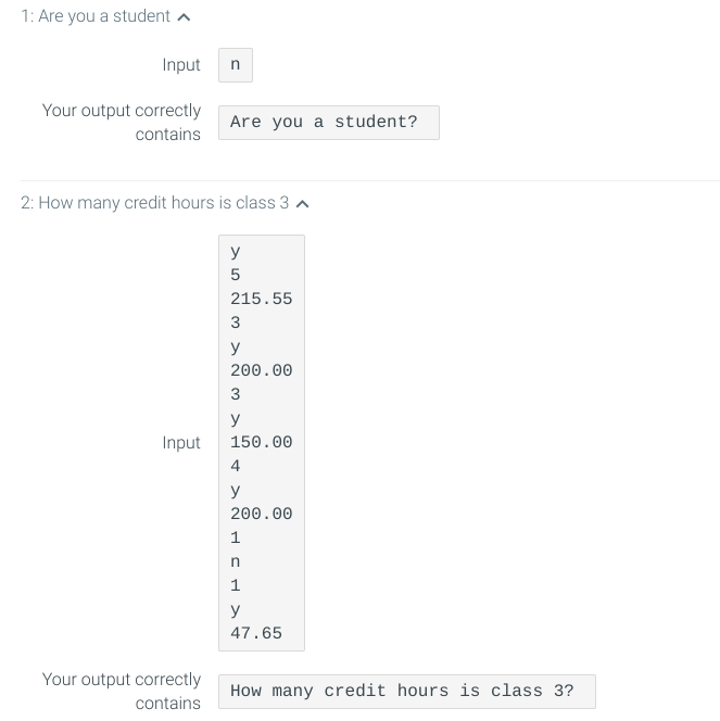 Solved How do I fix the following Code so that the | Chegg.com