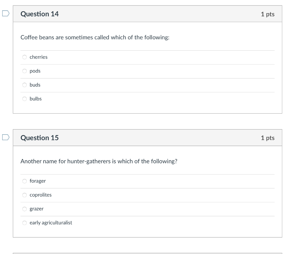 solved-question-14-coffee-beans-are-sometimes-called-which-chegg