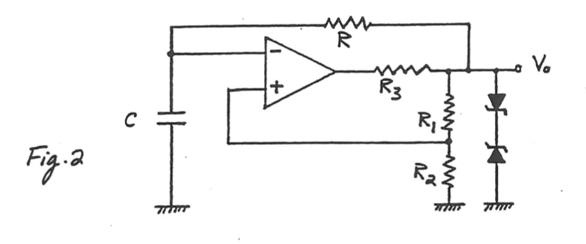 Solved (2) Design the rectangular-wave generator of Fig. 2 | Chegg.com