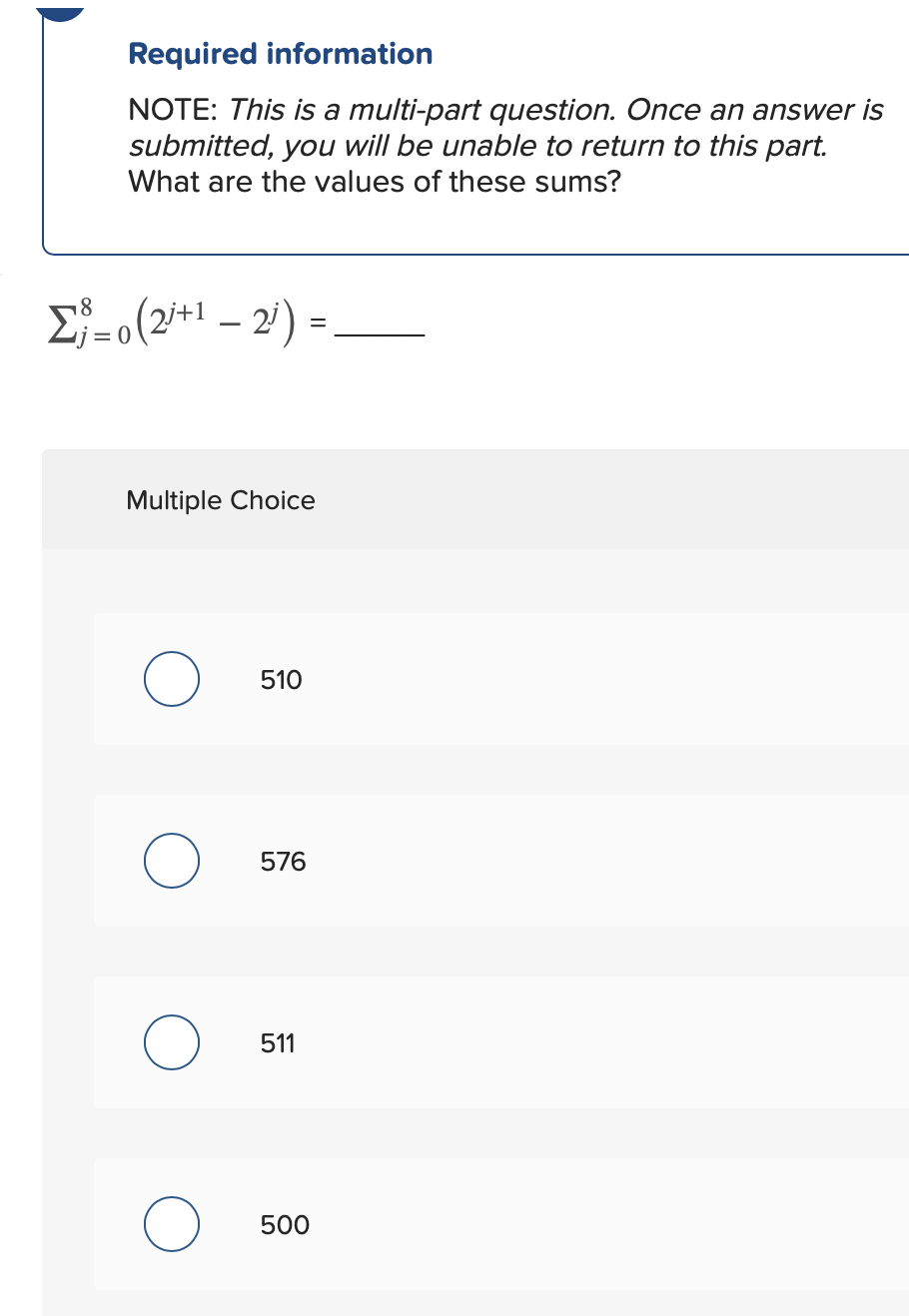 Solved ! Required information NOTE: This is a multi-part