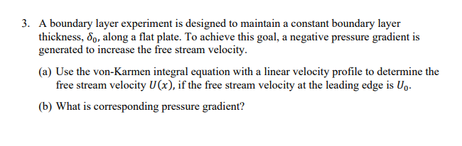 boundary layer experiment