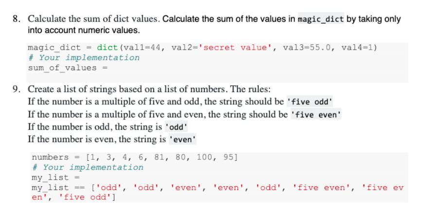 Sum Values Of Dict