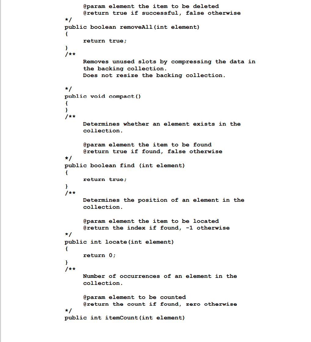 Solved Creating a Dynamic Array ADT Use the following | Chegg.com