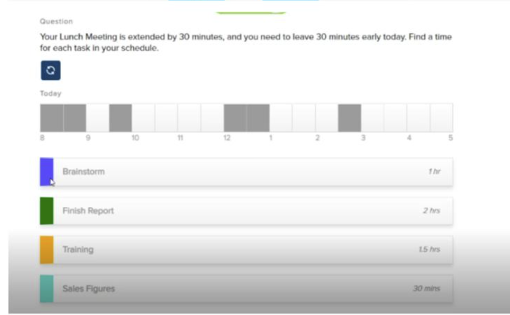Solved Question Your Lunch Meeting is extended by 30 | Chegg.com