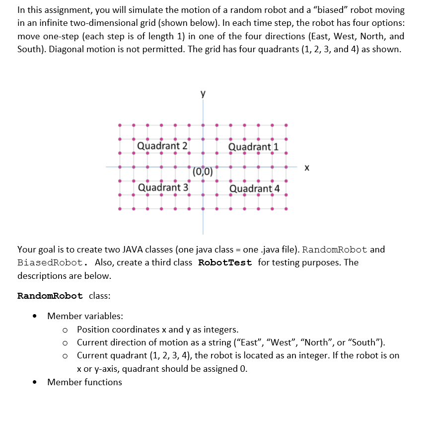 Solved In this assignment, you will simulate the motion of a | Chegg.com