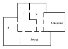 Solved Consider the maze shown below. There are three cells | Chegg.com