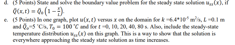 Problem 2) (30 Points) Use the method of | Chegg.com