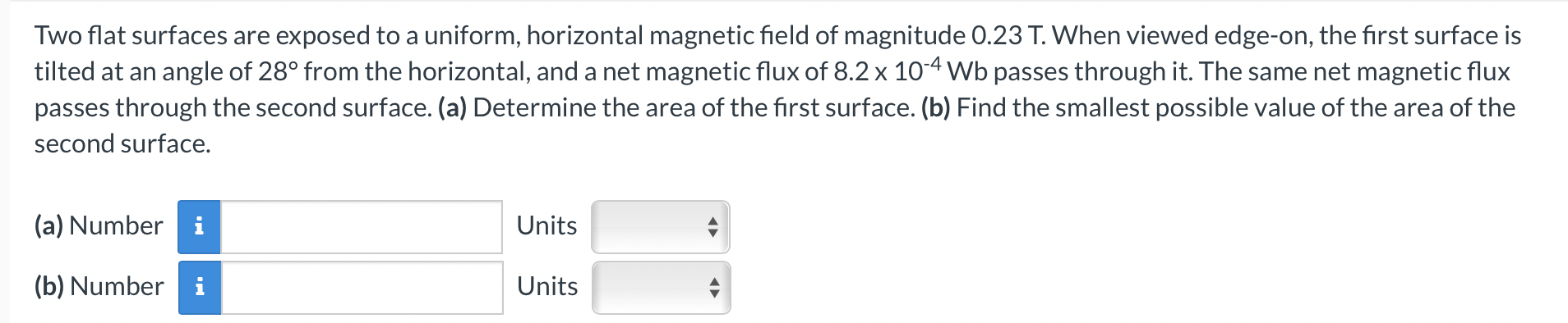 Solved Two flat surfaces are exposed to a uniform, | Chegg.com