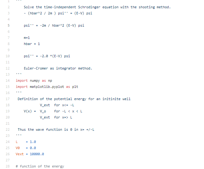 Computational Methods Python Exercises 2 Solve The Chegg Com