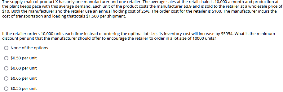 solved-the-supply-chain-of-product-x-has-only-one-chegg