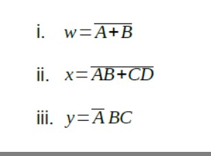 Solved B) For Each Of The Following Expression Construct The | Chegg.com