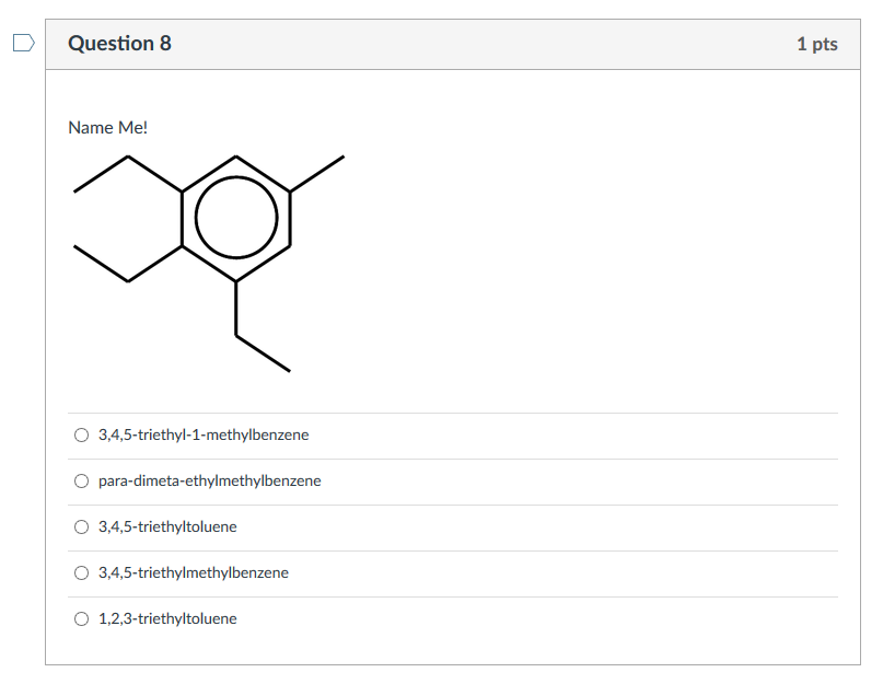 Solved D Question 2 1 pts Identify the following | Chegg.com