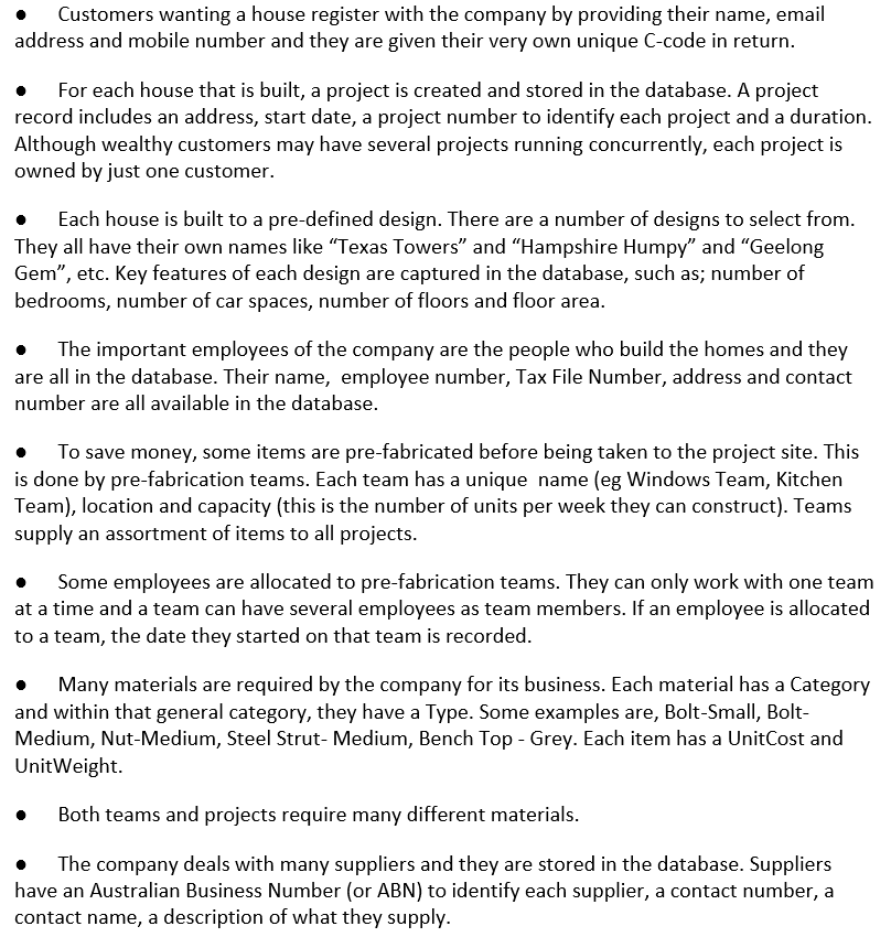 Solved According to the given description, construct an