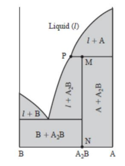 Solved Based on the binary phase diagram shown in Fig.1, | Chegg.com