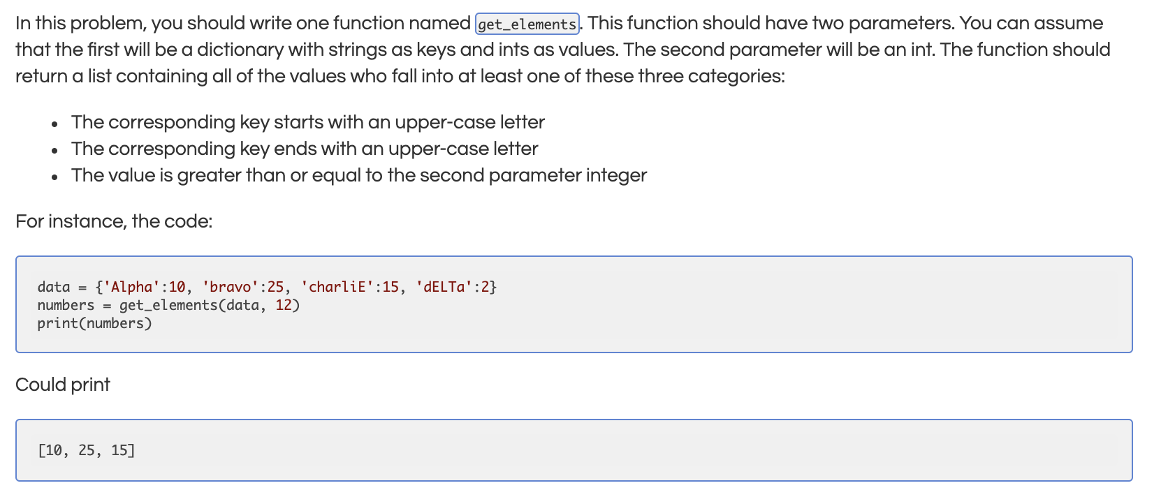 Solved In this problem, you should write one function named | Chegg.com