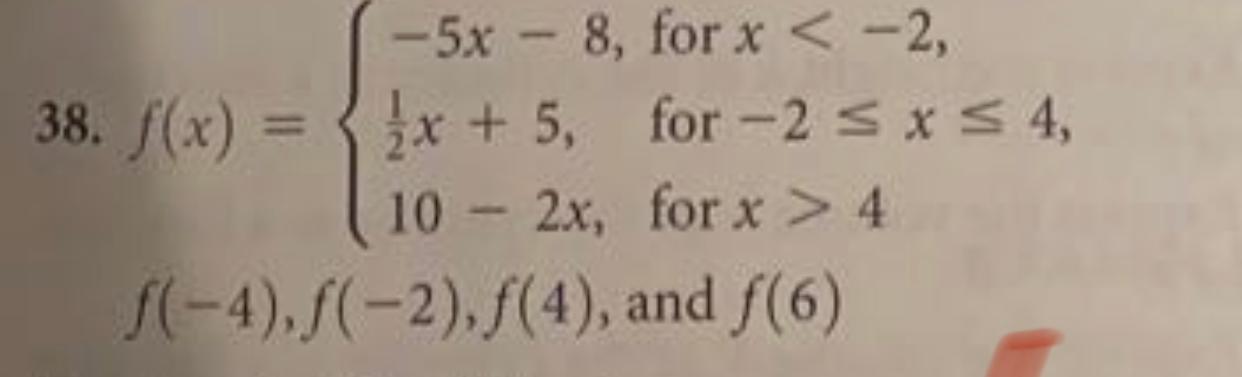 Solved -5x - 8, for x