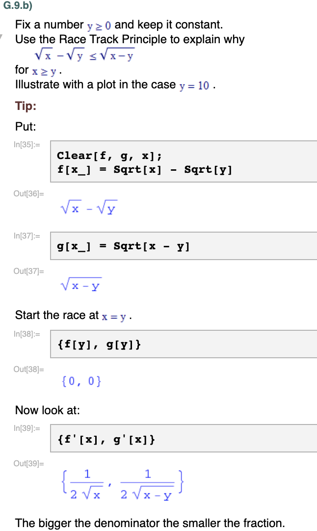 Solved Q9a) Use the Race Track Principle to explain why the