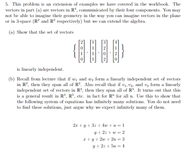 Solved 5. This Problem Is An Extension Of Examples We Have | Chegg.com