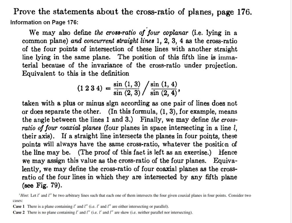 This is for a graduate math class. Please be as | Chegg.com