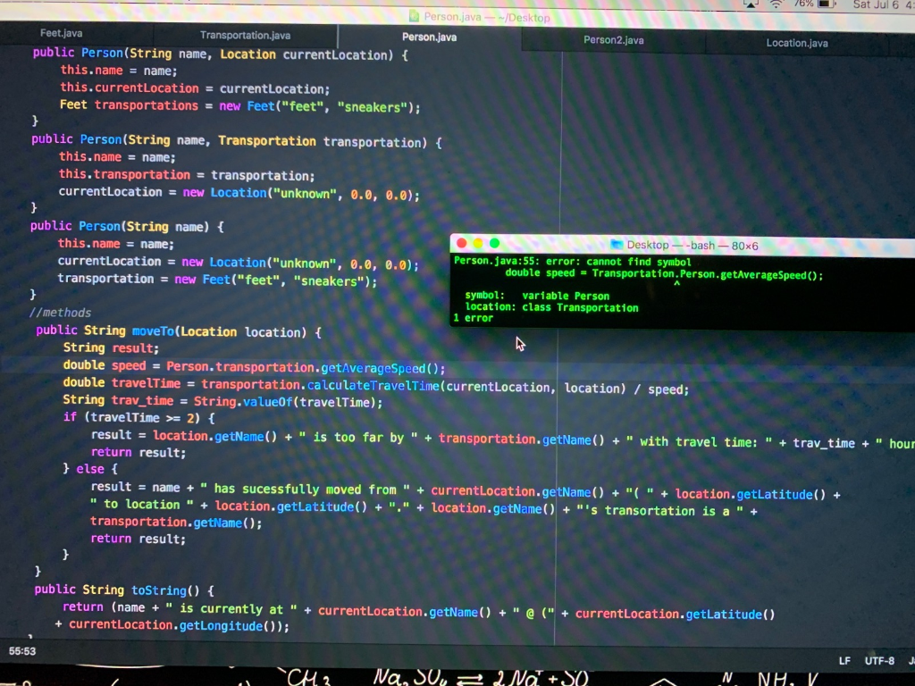 Solved Language: Java Question: I don't know how to fix this | Chegg.com