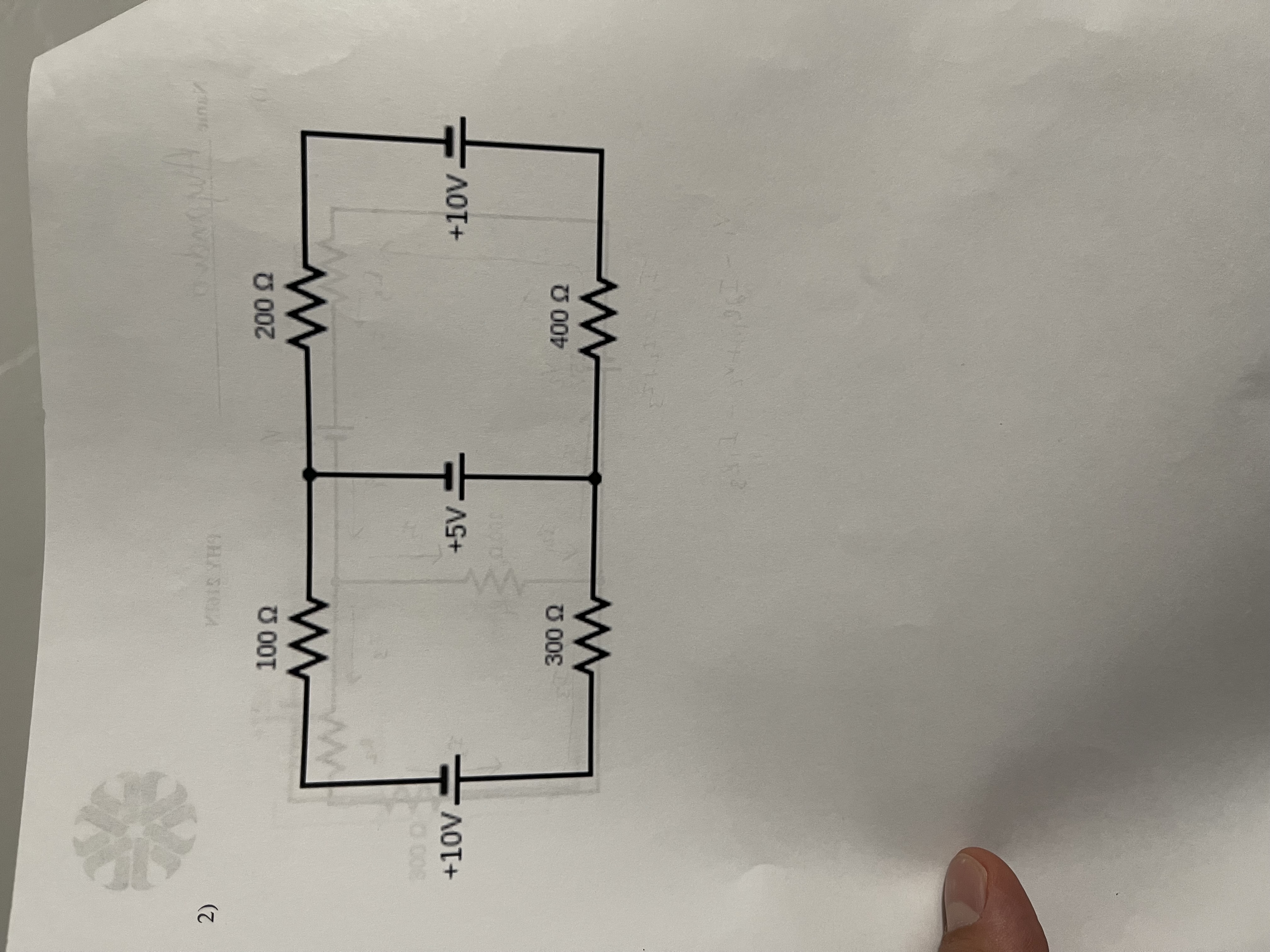 Solved need help figuring out the current and how it | Chegg.com