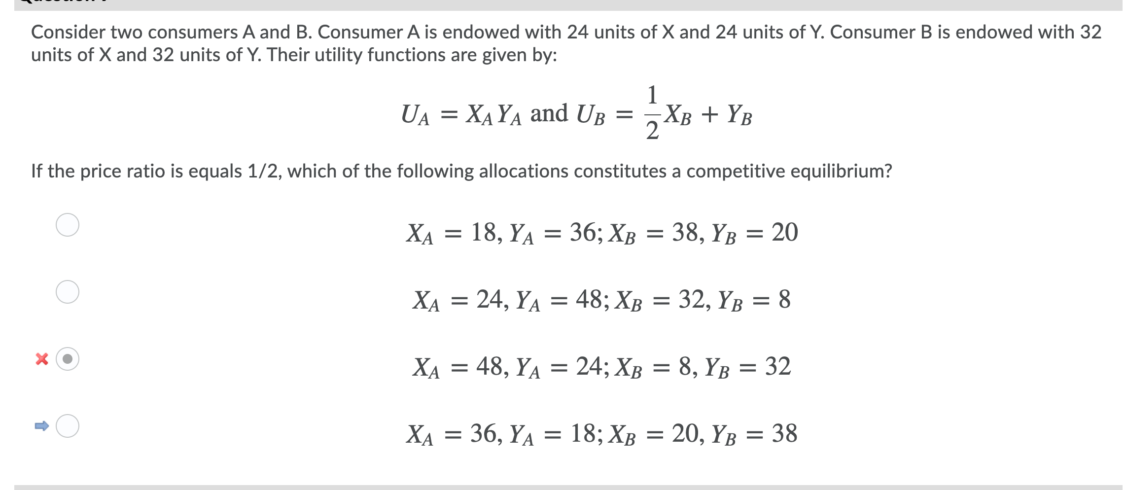 Solved Consider Two Consumers A And B. Consumer A Is Endowed | Chegg.com