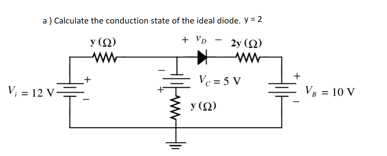 Solved a ) Calculate the conduction state of the ideal | Chegg.com