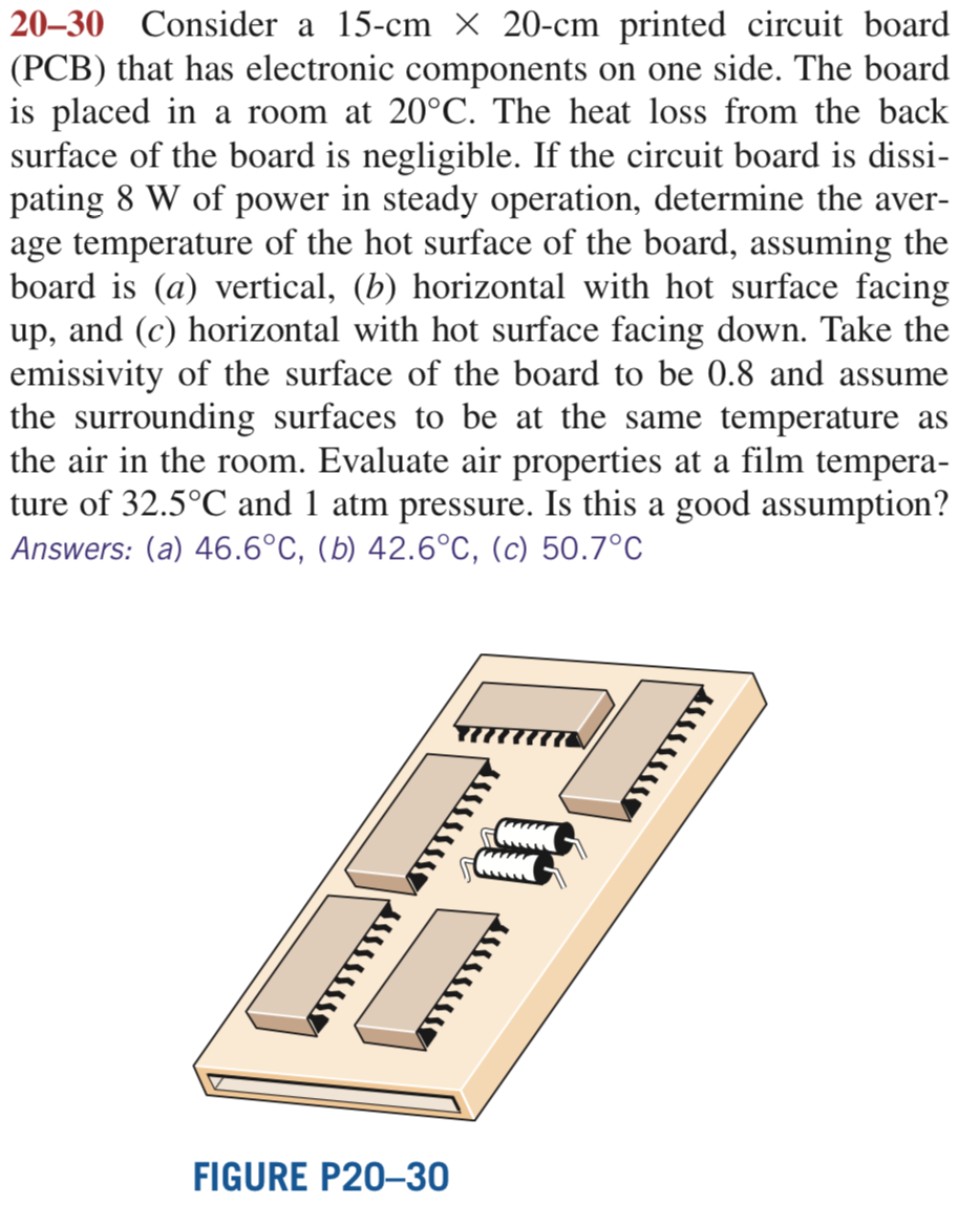 Solved 2030 Consider a 15cm x 20cm printed circuit board