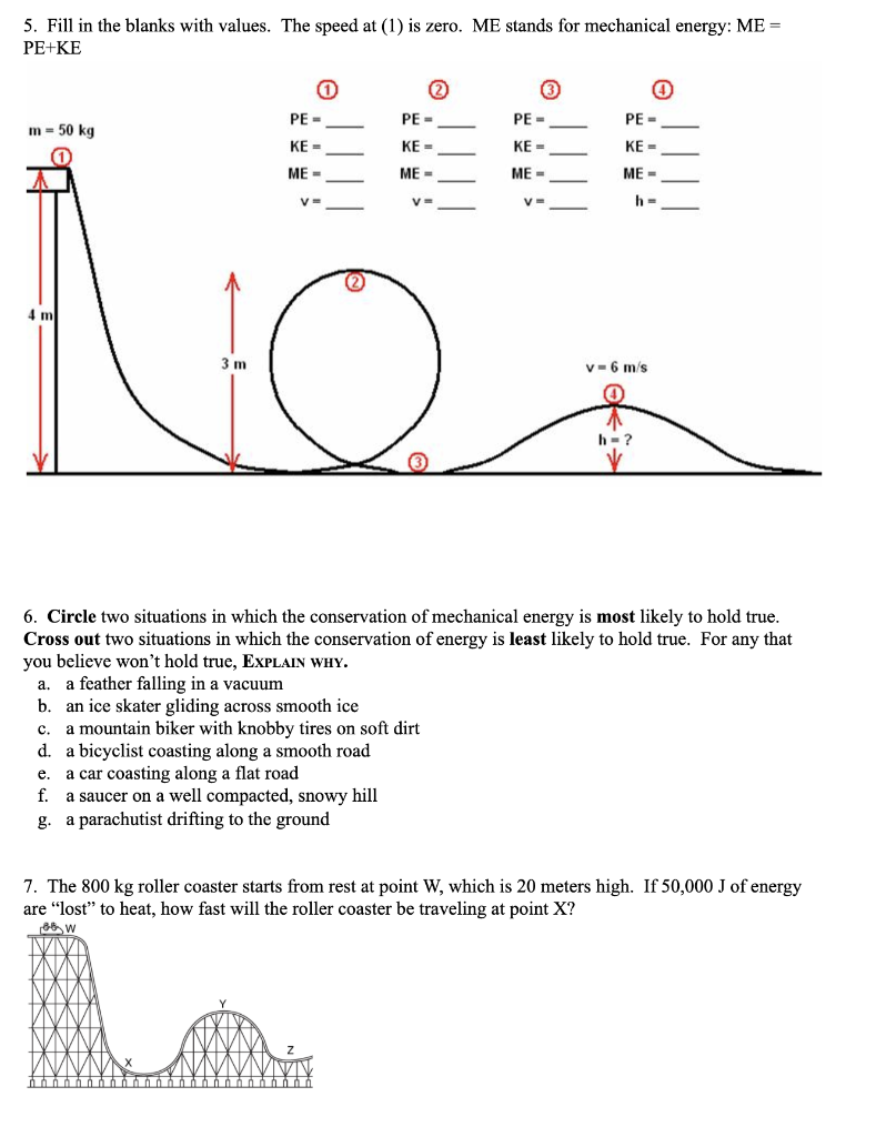 Solved 5 Fill In The Blanks With Values The Speed At 1 Chegg Com