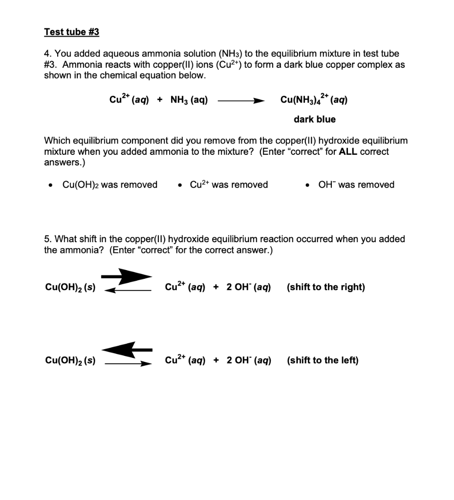 Solved 3 Write Balanced Equations Showing The Ions That