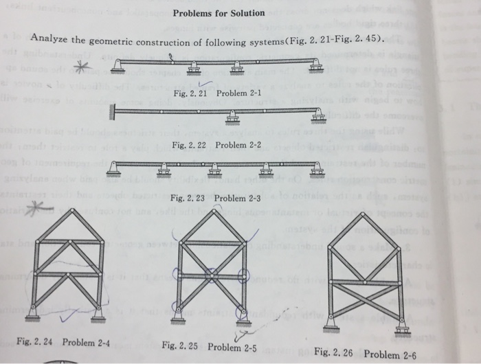 Solved Problems for Solution Analyze the geometric | Chegg.com