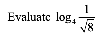 Solved 1 Evaluate log4 To | Chegg.com