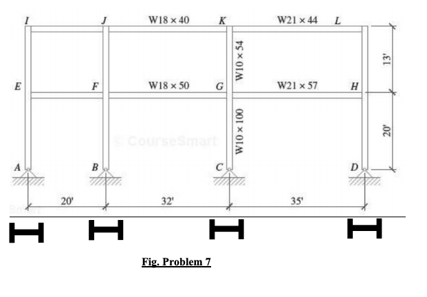 Problem z The preliminary design showed that W10x100 | Chegg.com